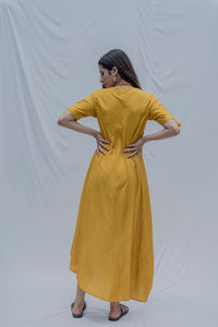 Thumbnail for Bias dress in Mustard