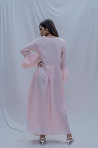 Thumbnail for Asymmetric dress in Peach