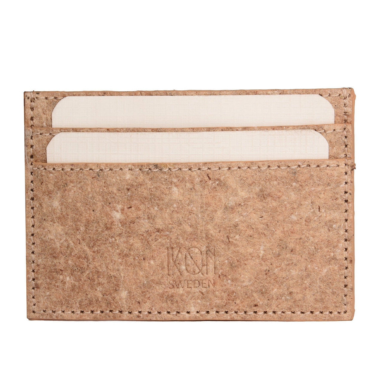 Coconut Leather Card Holder - Natural