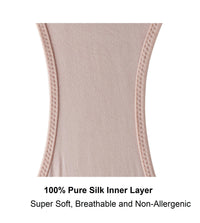 Thumbnail for Marrow-High Waisted Silk & Organic Cotton Full Brief in Pink Champagne-10