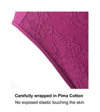 Thumbnail for Fuchsia - High Waisted Silk & Organic Cotton Full Brief-9