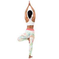 Thumbnail for Tie Dye Colorsplash Yoga Leggings-7