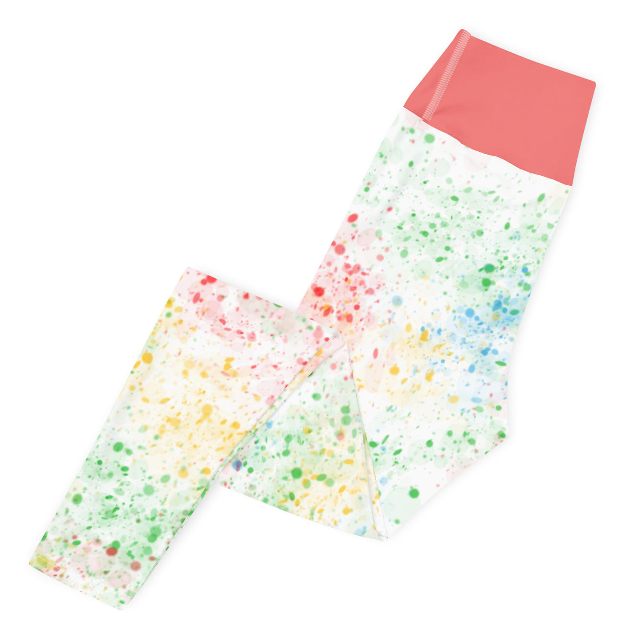 Tie Dye Colorsplash Yoga Leggings-10