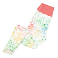 Thumbnail for Tie Dye Colorsplash Yoga Leggings-10