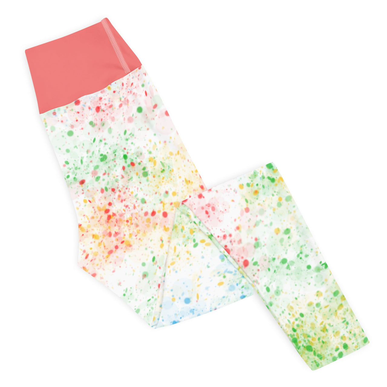 Tie Dye Colorsplash Yoga Leggings-12