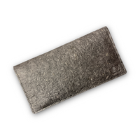 Thumbnail for Coconut Leather Slim Wallet for Women - Dark Grey