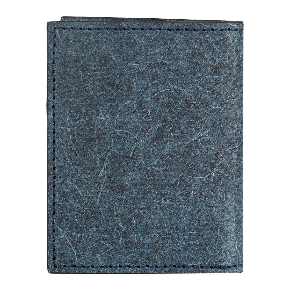 Coconut Leather BiFold Card Wallet - Dark Indigo
